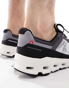 Черные кроссовки для бега ON Cloudvista On Running