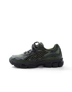 Зеленые кроссовки Asics Gel-NYC