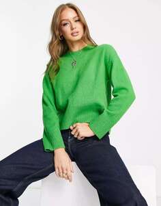 Зеленый вязаный свитер с круглым вырезом &amp; Other Stories