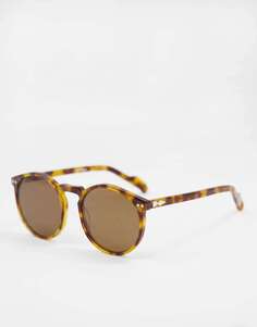Круглые солнцезащитные очки Spitfire Cut Eighteen в гаванском цвете