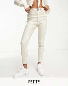 Белые джинсы скинни с покрытием New Look