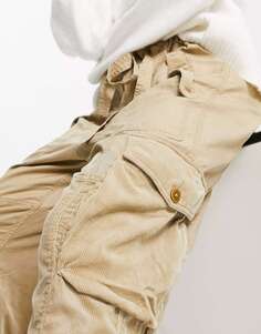 Эксклюзивные саржевые брюки карго цвета хаки Polo Ralph Lauren x ASOS