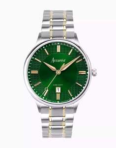 Классические мужские часы Accurist зеленого цвета