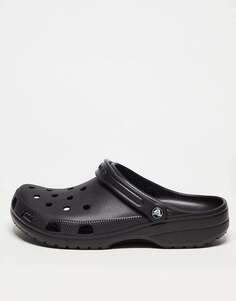 Черные сабо Crocs Classic