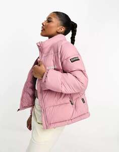 Розовая водоотталкивающая куртка-пуховик Napapijri Box