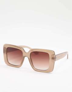 &amp; Other Stories розовые солнцезащитные очки оверсайз прямоугольной формы
