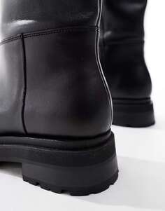 Черные кожаные ботинки премиум-класса на массивной подошве &amp; Other Stories