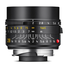 Объектив Leica Summicron-M 28mm f/2 ASPH (2023), Байонет Leica M, черный