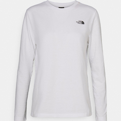 Лонгслив The North Face Simple Dome Tee, белый