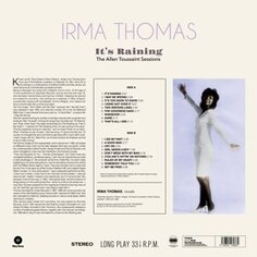 Виниловая пластинка Thomas Irma - It&apos;s Raining - the Allen Toussaint Sessions Waxtime