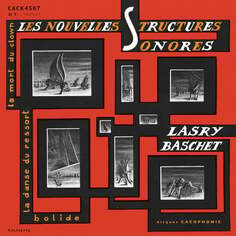 Виниловая пластинка Lasry-Baschet - Les Nouvelles Structures Sonores Cacophonic Records