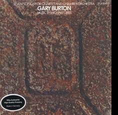 Виниловая пластинка Burton Gary - Seven Songs for Quartet and Chamber Orchestra ECM Records
