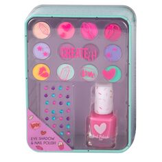 Набор косметики Set de Sombra de Ojos y Esmalte de Uñas Create It!, Set 3 productos