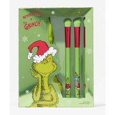 Набор косметики The Grinch Set de Brochas Revolution, Set 4 productos