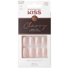 Накладные ногти Classy Nails Uñas Postizas Cozy Meets Cute Kiss, Multicolor