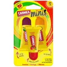 Бальзам для губ Pack Mini Bálsamo Labiales Carmex, Set 3 productos