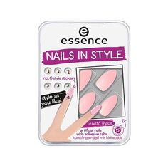 Накладные ногти Nails In Style Uñas Postizas Essence, 16