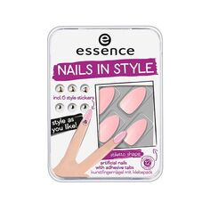 Накладные ногти Nails In Style Uñas Postizas Essence, 17