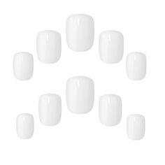 Накладные ногти Uñas Postizas Quite White Elegant Touch, Blanco