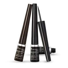 Подводка для глаз Exaggerate Eyeliner Líquido Rimmel, Negro