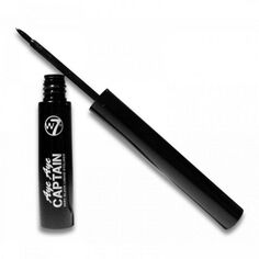 Подводка для глаз Eyeliner Líquido Aye Aye Captain W7, Negro