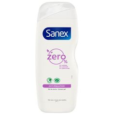 Гель для душа Gel de ducha Zero Anti-Pollution Sanex, 600 ml