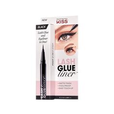 Подводка для глаз Glue Liner-Black Kiss, Negro