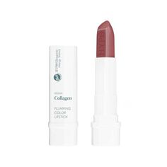 Губная помада Barra de Labios Vegan Collagen Plumping Color Lipstick Bell, 05 Plum
