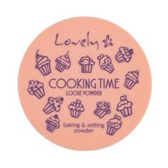 Пудра для лица Baking &amp; Setting Powder Polvos Sueltos Cooking time Lovely Makeup, Transparente