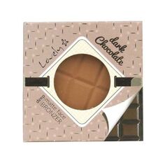 Пудра для лица Dark Chocolate Powder Polvos Bronceadores Matte Lovely Makeup, Marrón