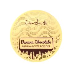 Пудра для лица Loose Powder Chocolate Lovely Makeup, Banana Chocolate