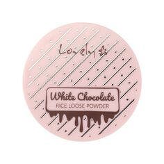 Пудра для лица Loose Powder Chocolate Lovely Makeup, White Chocolate