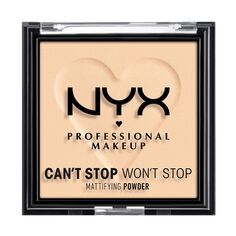 Пудра для лица Polvos Matificantes Can&apos;t Stop Won&apos;t Stop Nyx Professional Make Up, Light