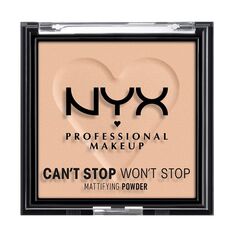 Пудра для лица Polvos Matificantes Can&apos;t Stop Won&apos;t Stop Nyx Professional Make Up, Light Medium