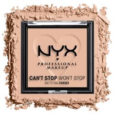 Пудра для лица Polvos Matificantes Can&apos;t Stop Won&apos;t Stop Nyx Professional Make Up, Medium