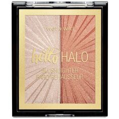 Румяна MegaGlo Blushlighter Dúo Colorete e Iluminador Wet N Wild, Highlight Bling