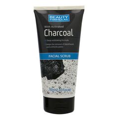 Скраб для лица Charcoal Facial Scrub Beauty Formulas, 150 ml