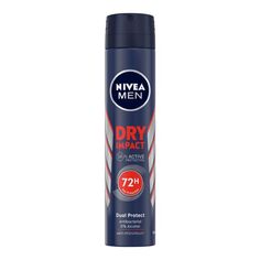 Дезодорант MEN Dry Impact real life tested Desodorante Spray Nivea, 200 ml