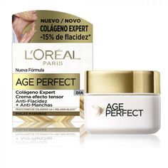 Дневной крем для лица Age Perfect Colágeno Expert Crema Día Efecto Tensor L&apos;Oréal París, 1 ud. L'Oreal