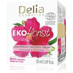 Дневной крем для лица EkoFlorist Hibiscus Crema Ligera de día Delia, 50 ml