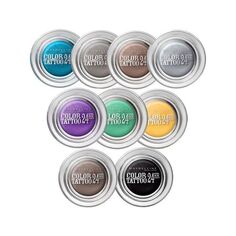 Тени для век Color Tattoo Eye Shadow Maybelline New York, 45 Infinite White