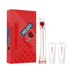 Женская туалетная вода Flower By Kenzo L&apos;Absolu Eau de Parfum Estuche Kenzo, EDP 100ML + BL 75ML + BL 75ML