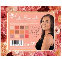 Тени для век Paleta de Sombras Let&apos;s Brunch W7, Multicolor