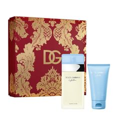 Женская туалетная вода Light Blue Eau de Toilette Estuche de regalo para ella Dolce &amp; Gabbana, EDT 100ml + Body Cream 50ml