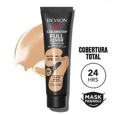 Тональная основа ColorStay Base de Maquillaje Cobertura Total Mate Revlon, 175 Natural Ochre