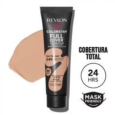 Тональная основа ColorStay Base de Maquillaje Cobertura Total Mate Revlon, 240 Medium Beige