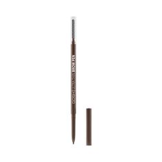 Карандаш для бровей Lápiz de Cejas con Cepillo Ultra Thin Brow Pen Gosh, 002 Grey Brown Gosh!