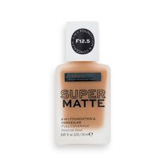 Тональная основа Relove SuperMatte Foundation Base de Maquillaje Revolution, F12.5