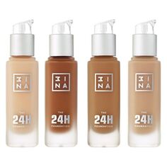 Тональная основа The 24h Foundation Base de Maquillaje 3Ina, 603 Ultra Light Neutral