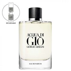 Туалетная вода унисекс Acqua Di Gio Homme EDP recargable Armani, 125